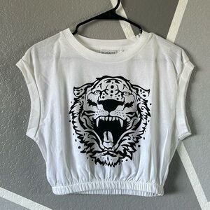LA Hearts Cropped Muscle Tee